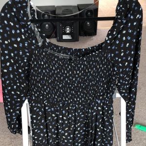 Floral long sleeve blouse